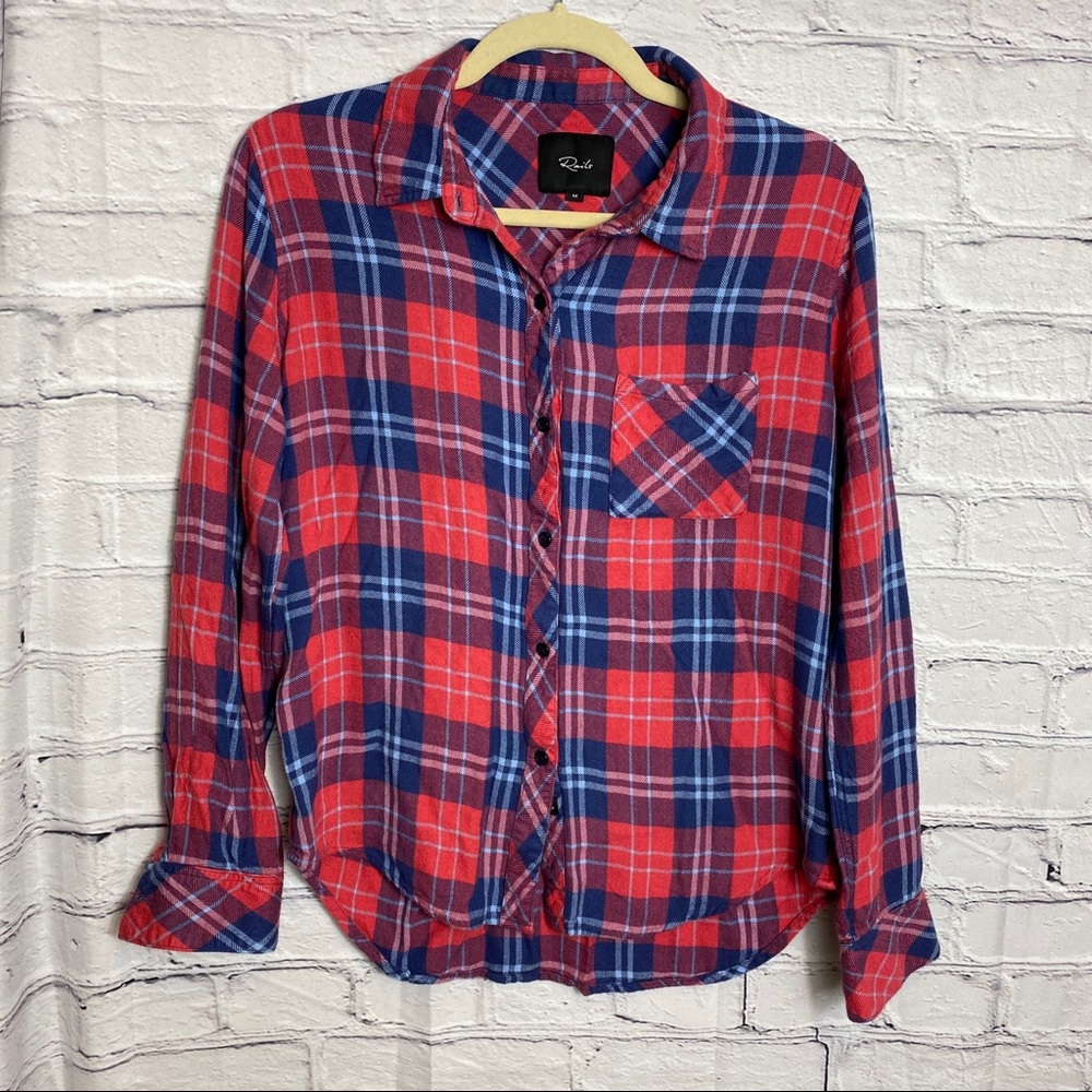 Rails plaid Womens Button down shirt